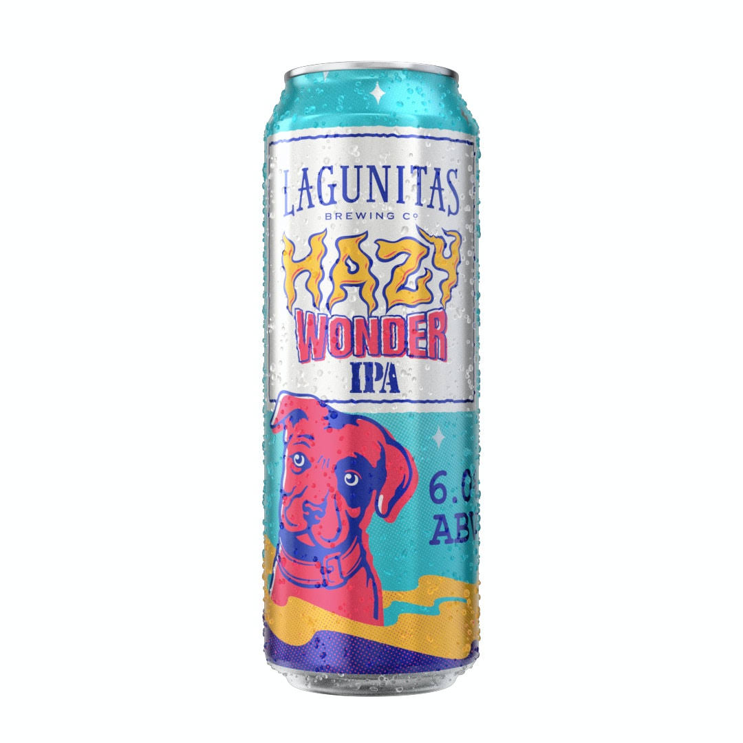 Lagunitas Beer, IPA, Hazy Wonder - 19.2 fl oz