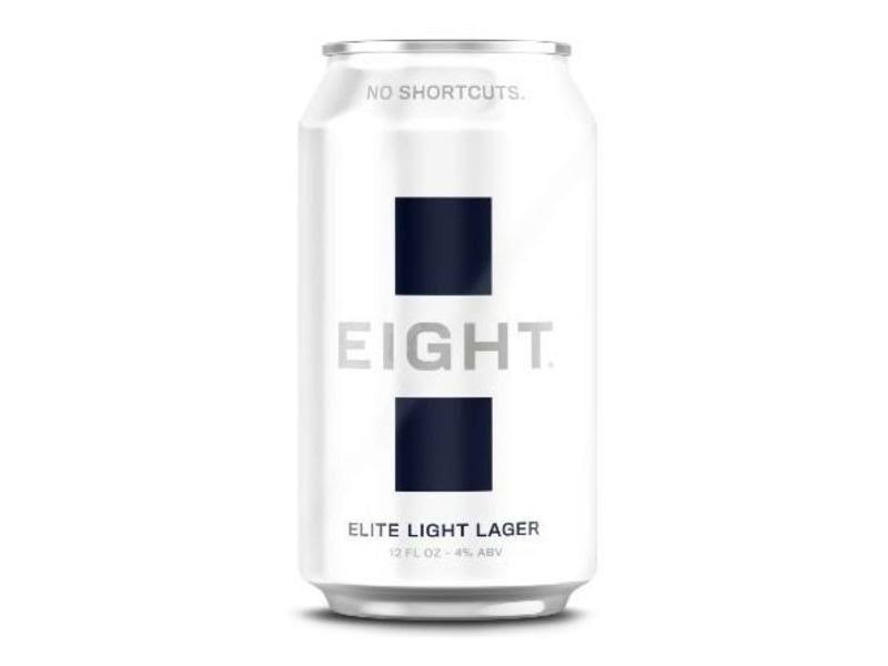 Eight Beer, Elite Light Lager - 12 fl oz