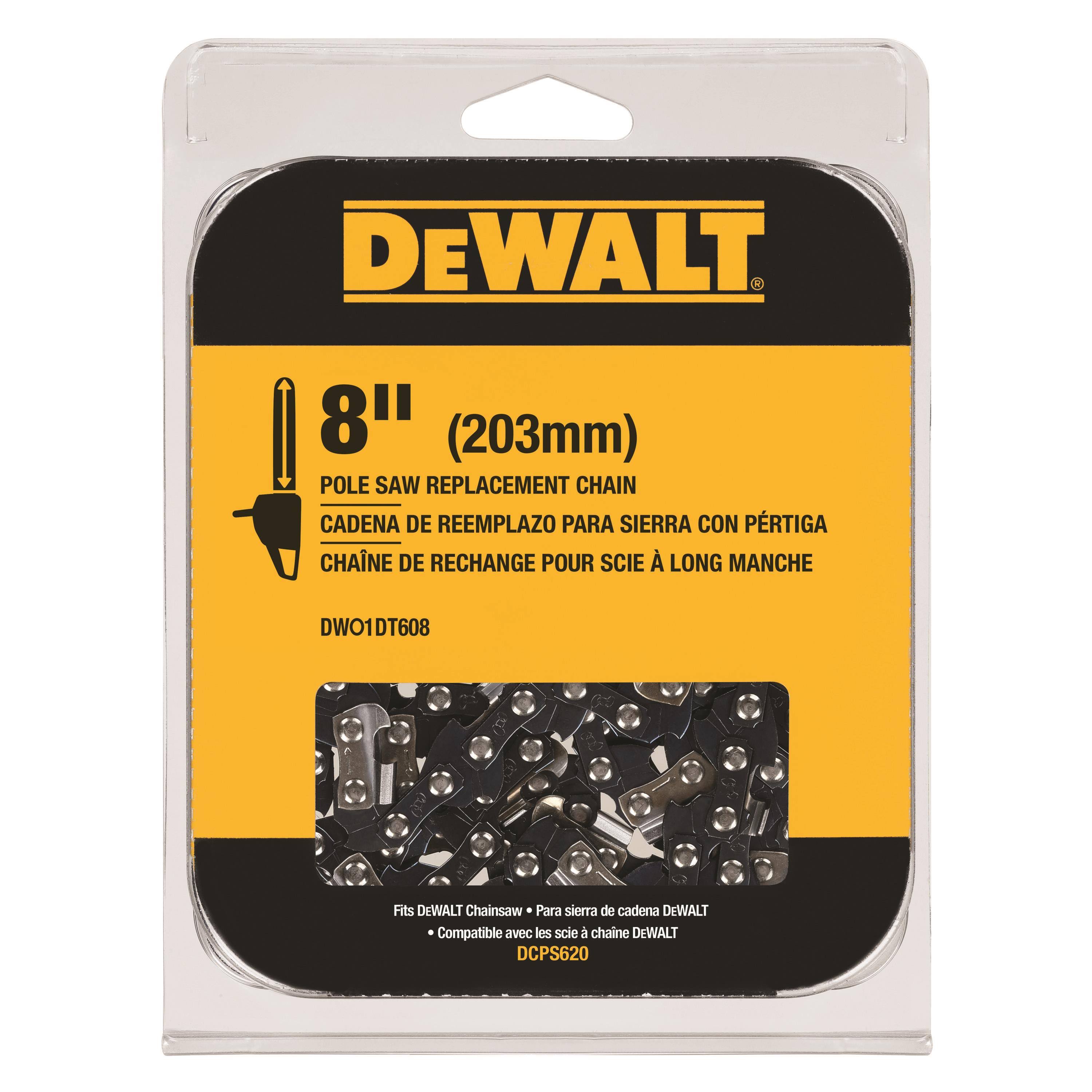DeWalt Replacement Chainsaw Blade - for DCPS620 Pole Saw, 8"