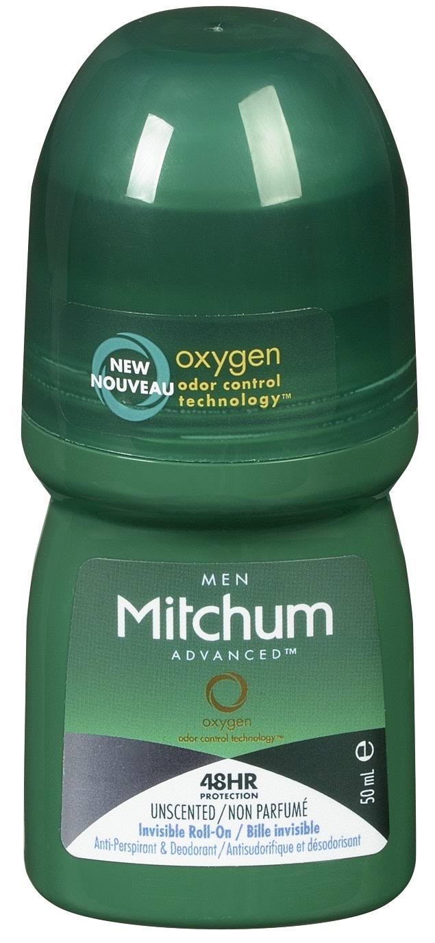 Mitchum Men Advanced Invisible Roll On Anti Perspirant and Deodorant - 50ml