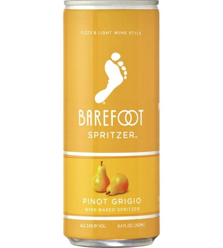Barefoot Spritzer, Pinot Grigio - 8.4 fl oz
