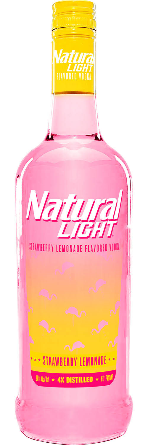 Natural Light - Strawberry Lemonade Vodka (750ml)