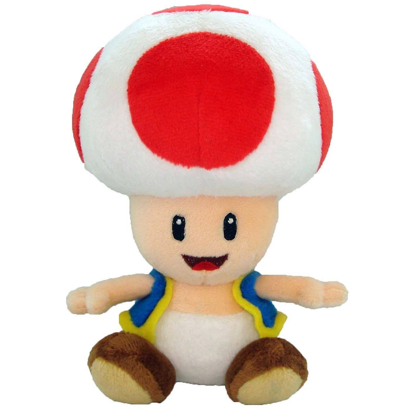 Little Buddy Super Mario Plush Toy - Toad, 8"