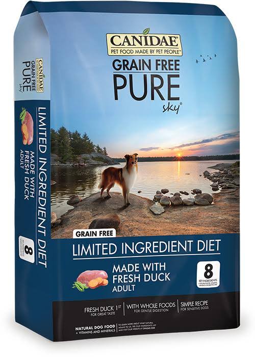 Canidae Grain Free Pure Sky Dry Formula Dog Food - Duck