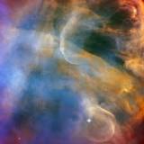 Hubble Space Telescope paints stellar outflows in new portrait of the Orion Nebula