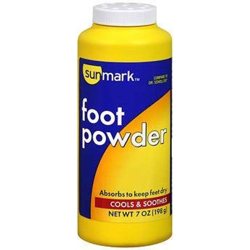 Sunmark Foot Powder - 7oz
