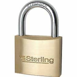 Sterling Light Security Brass Padlock - 20mm