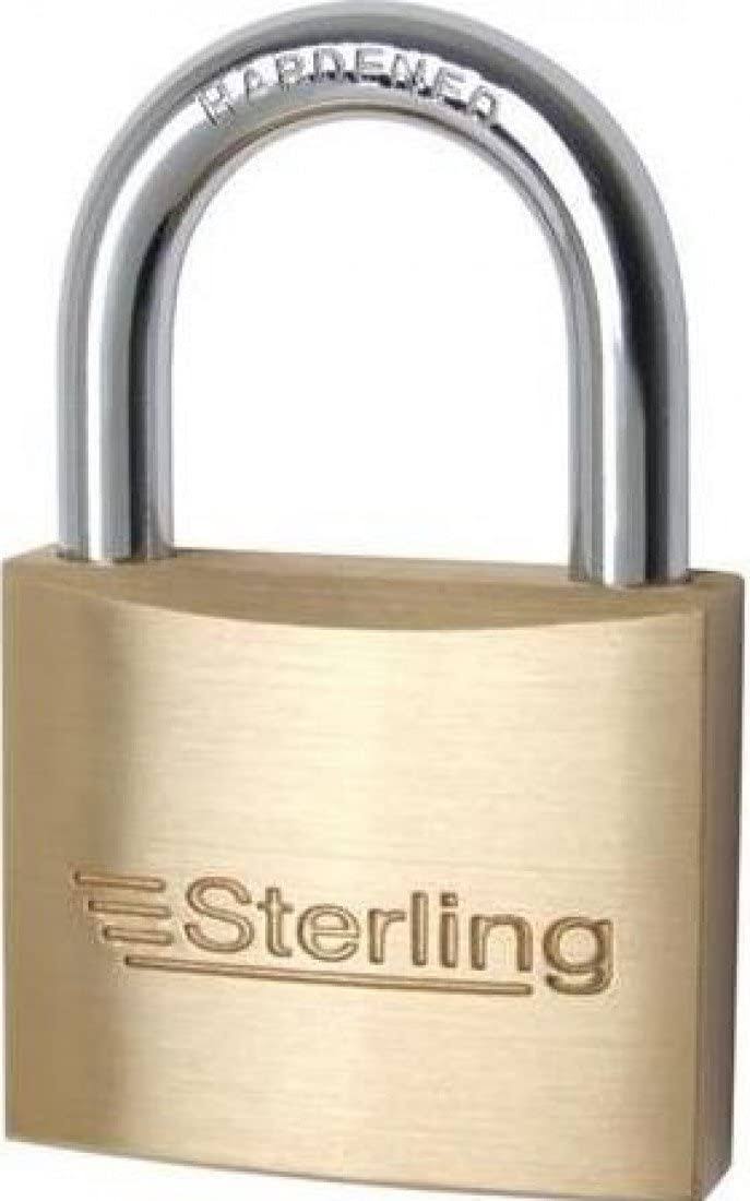 Sterling Light Security Brass Padlock - 30mm
