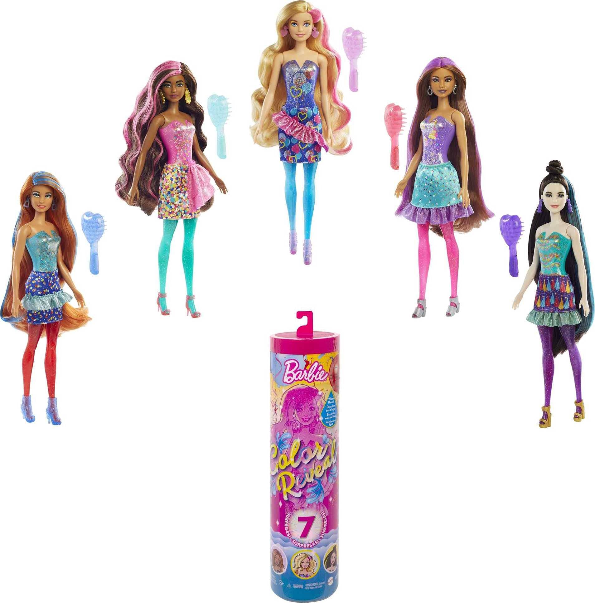 Barbie Color Reveal Confetti Doll