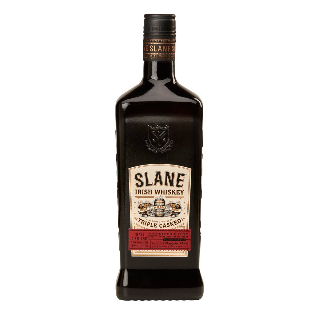 Slane Irish Whiskey, Triple Casked - 750 milliliters