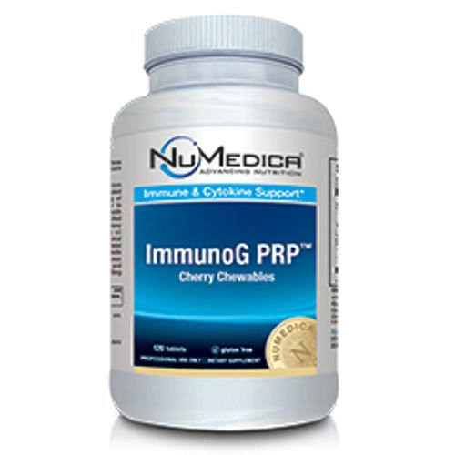 NuMedica, ImmunoG PRP Chewables Cherry Tablets - 120ct