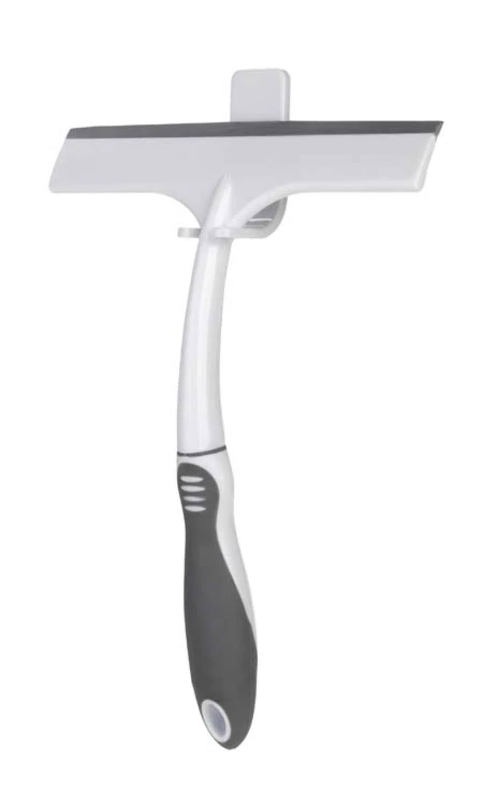 Croydex B-Smart Squeegee and Holder - White/Grey, 270mm