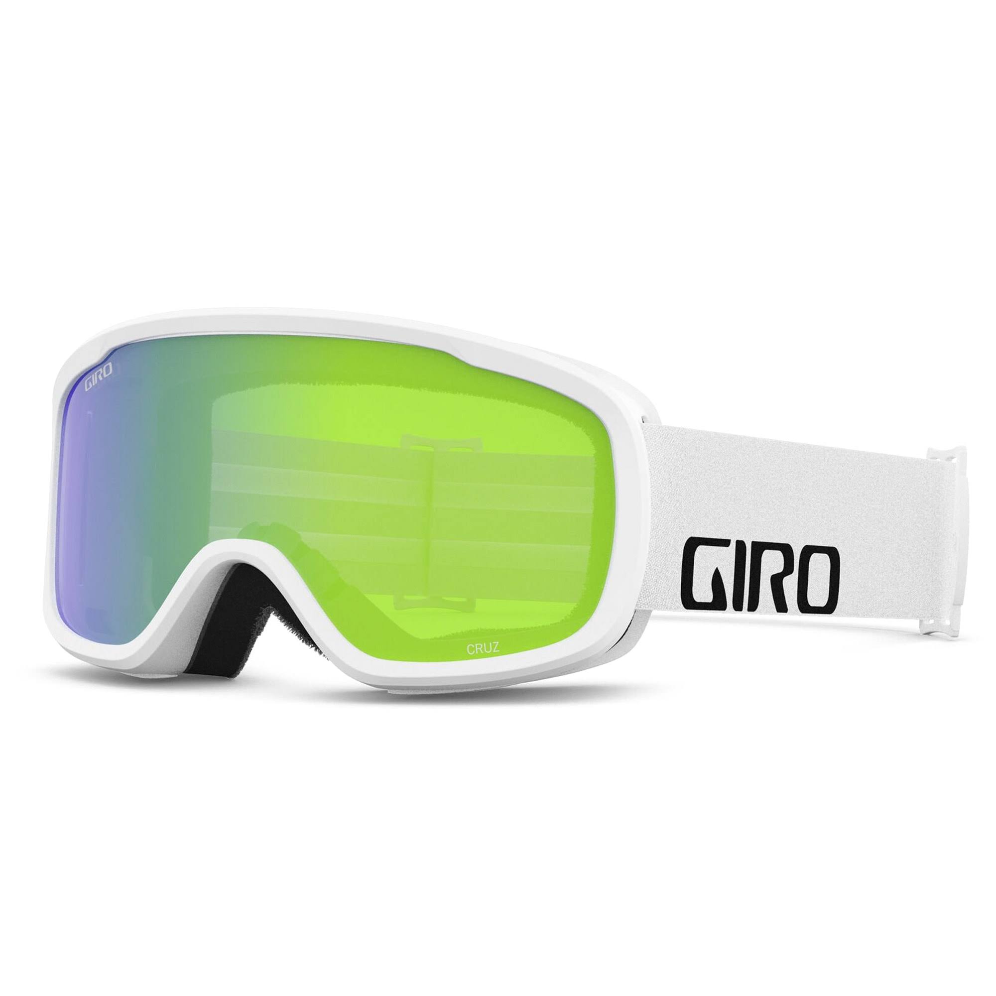 Giro Cruz Ski Goggles White Green/CAT2