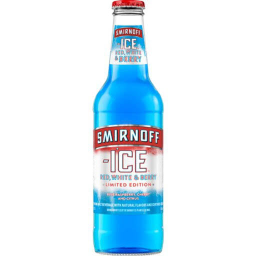 Smirnoff Ice Malt Beverage, Red, White & Berry - 24 fl oz