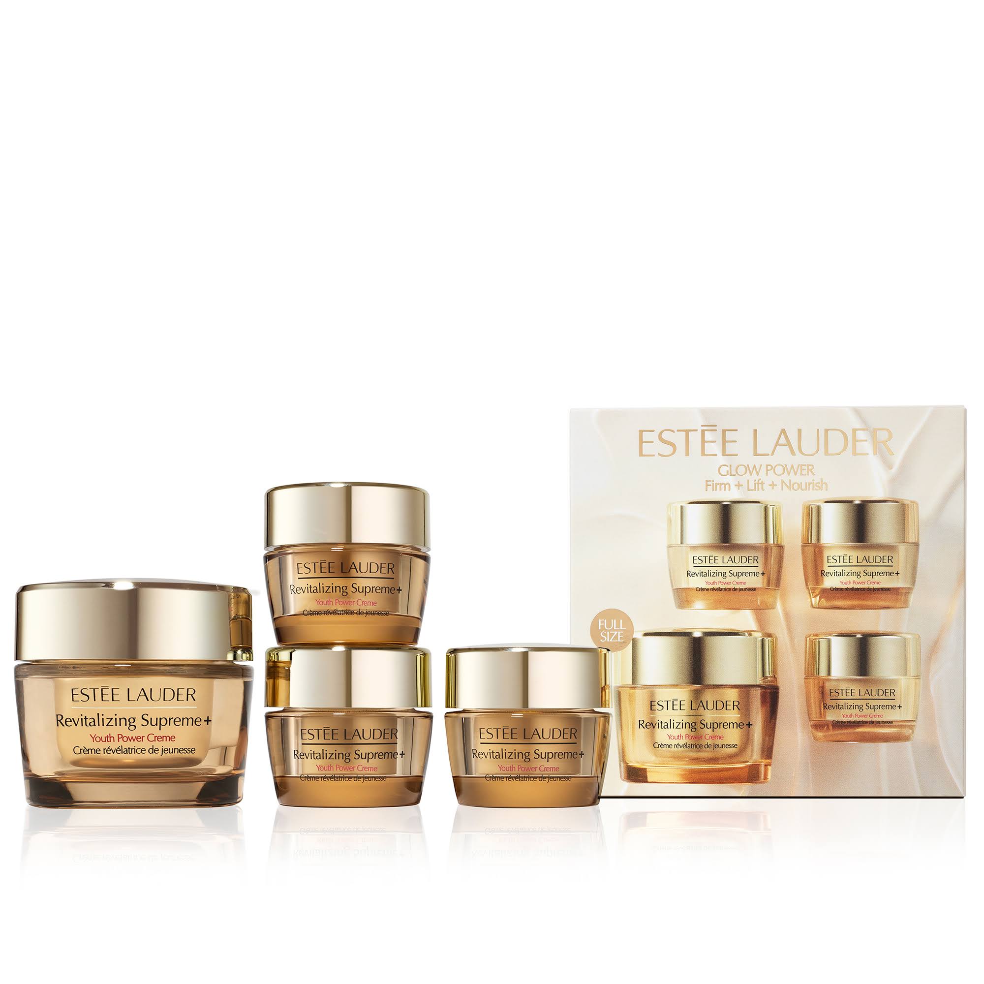 Estee Lauder Glow Power Revitalizing Supreme+ Moisturiser Skincare Gift Set