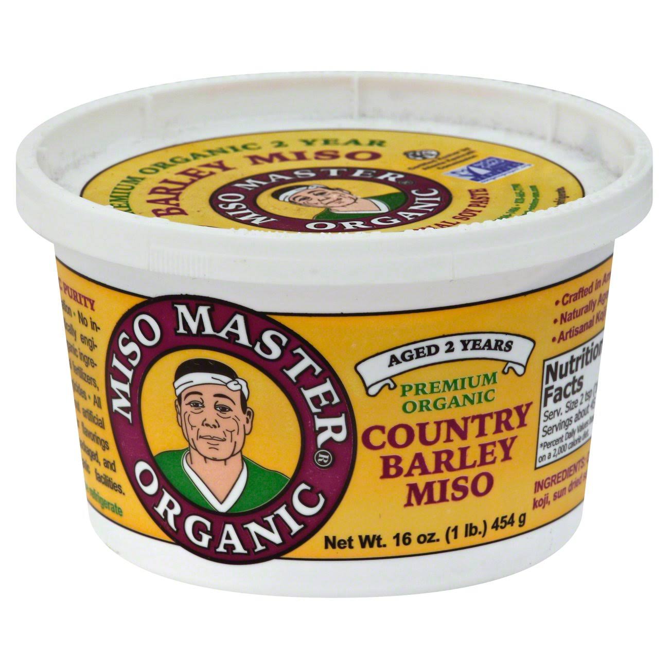 Miso Master Miso Trade Barley Organic, 16 Oz