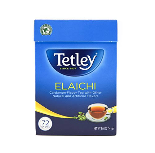 Tetley Elaichi Tea - Cardamom, 72 Tea Bags