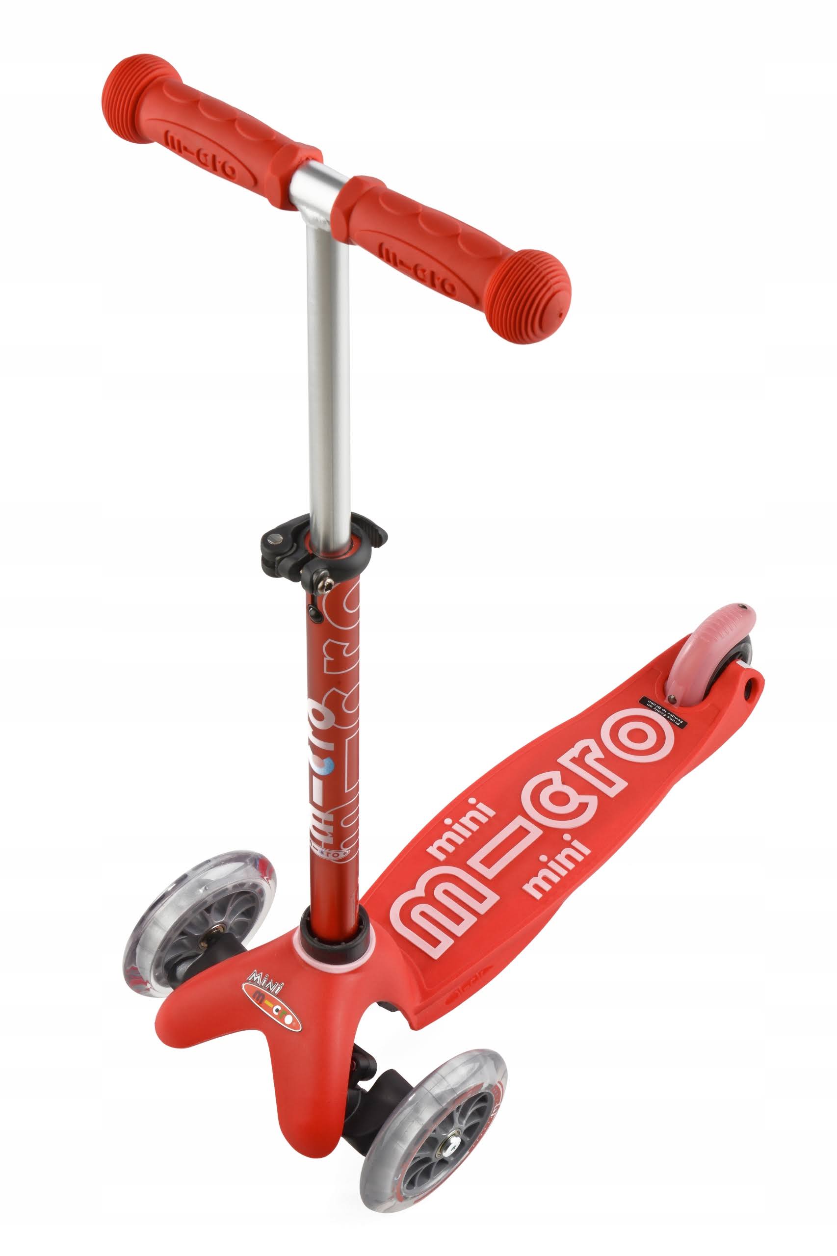Micro Mini Deluxe Kids Scooter - Red, 3 Wheel