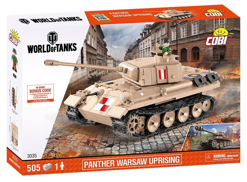 Cobi World of Tanks PzKpfw. V Panther,TankInsurgent