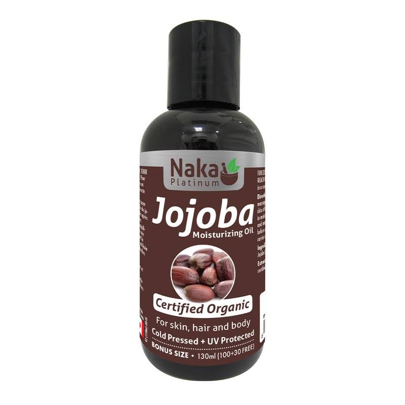 Naka 100% Pure Jojoba Moisturizing Oil - 100 + 30ml Bonus