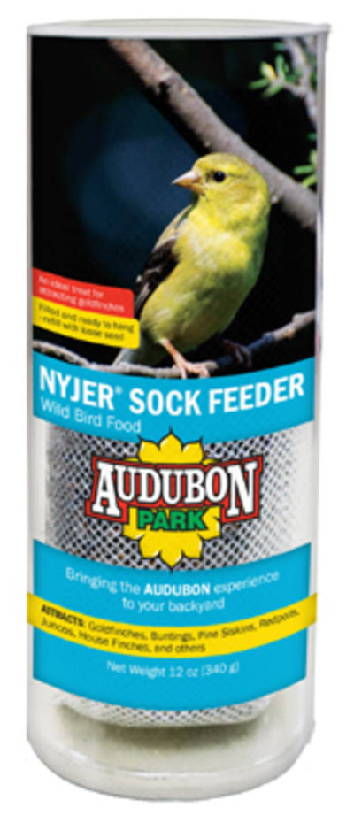 Audubon Park Nyjer Thistle Seed Sock Feeder Wild Bird Food - 12oz