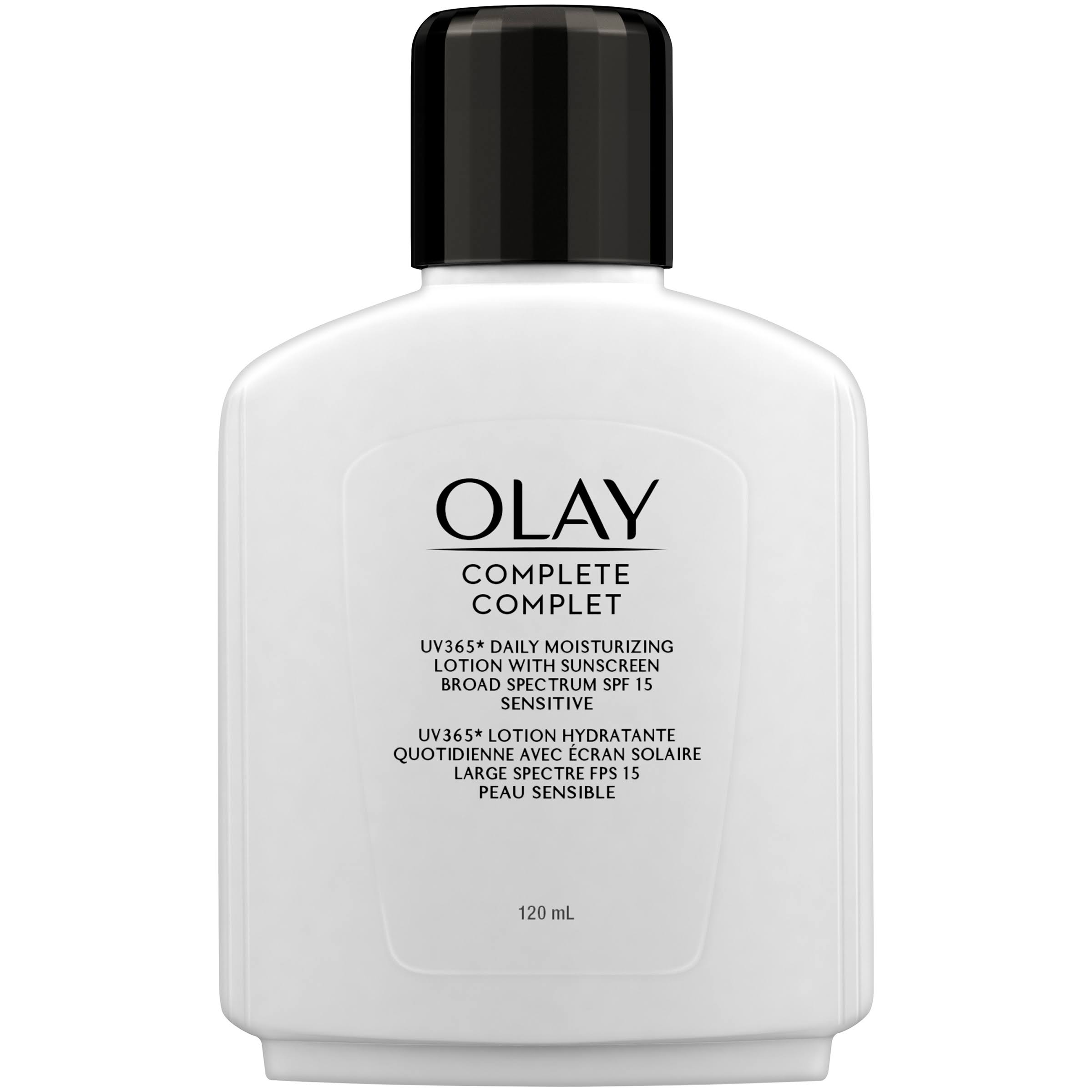 Olay Complete Daily Moisturizing Lotion Sensitive Skin SPF 15, 120ml