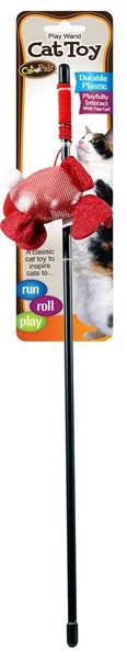 Bow Wow Cat Toy Play Wand