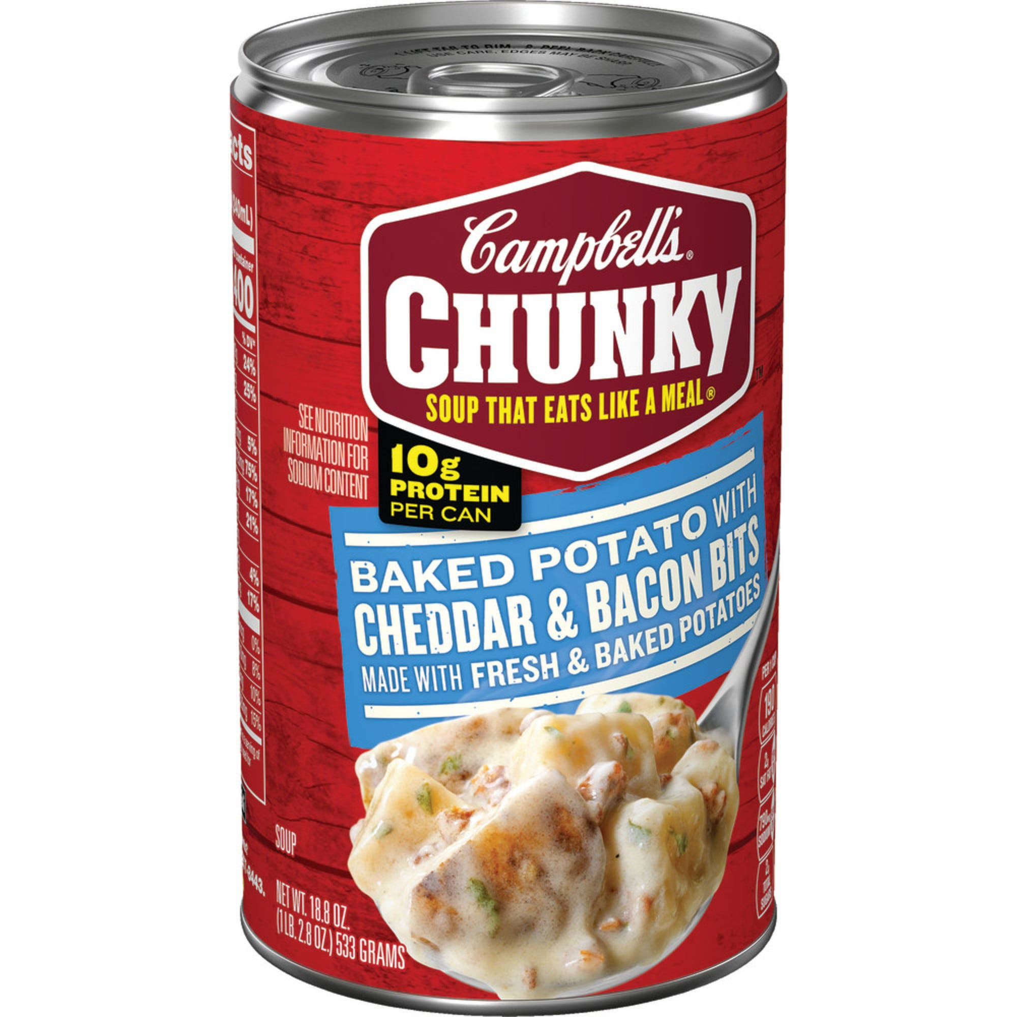Campbell's Chunky Baked Potato with Cheddar & Bacon Bits Soup - 18.8oz