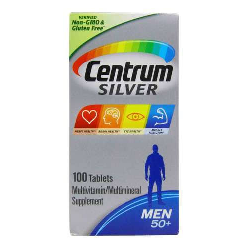 Centrum Silver Multivitamin/Multimineral, Men 50+, Tablets - 100 CT