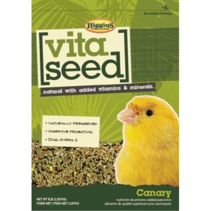 Higgins Vita Seed Natural Canary - 5lbs