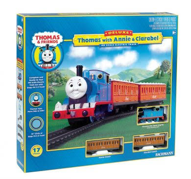 Bachmann Trains Thomas with Annie and Clarabel Ready to Run Ho Scale Train Set