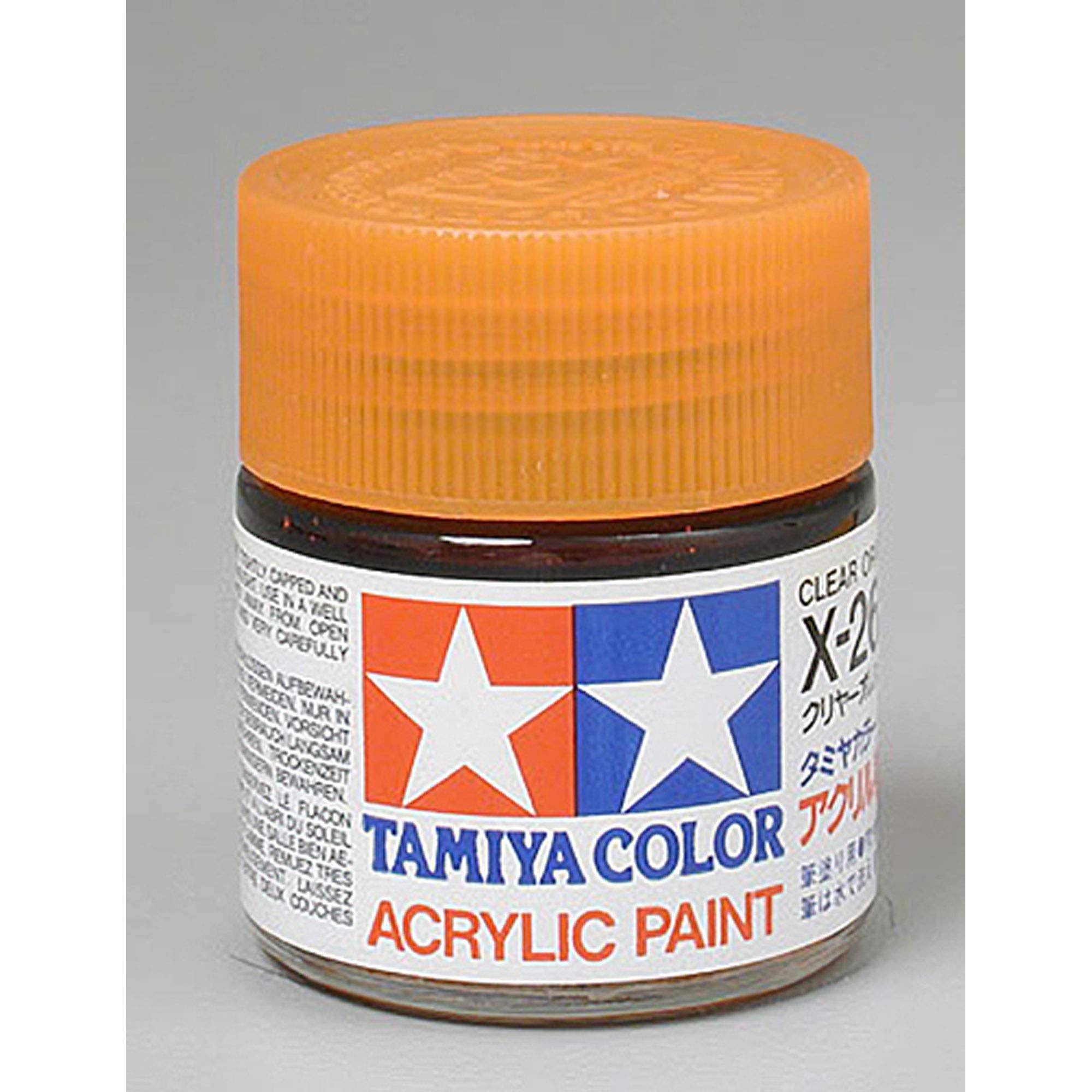 Tamiya USA TAM81026 Acrylic X26 Gloss Clear Orange