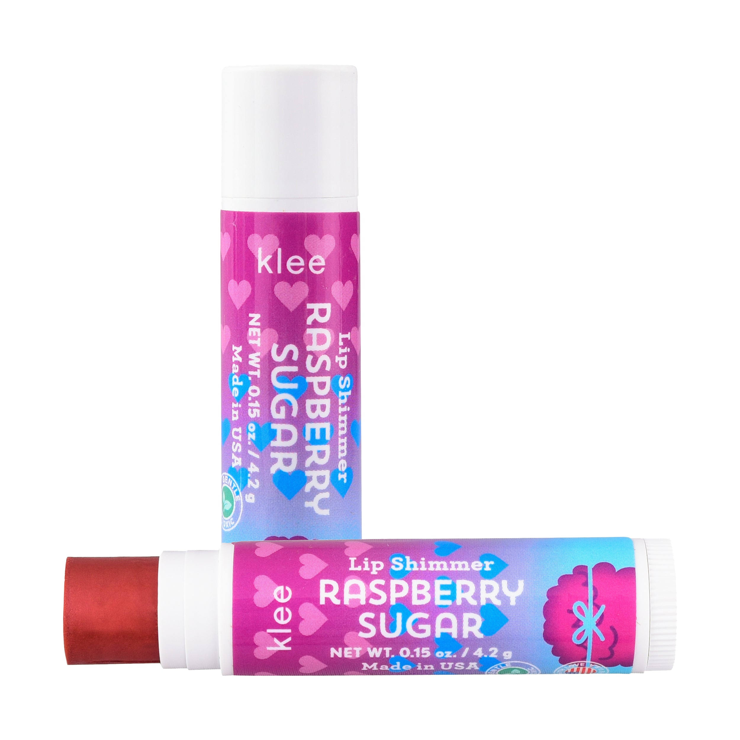 Klee Flavored Lip Shimmer - Raspberry Sugar