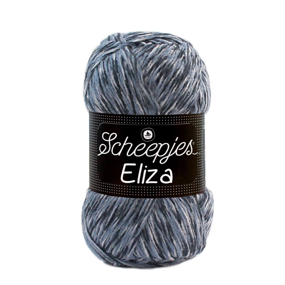 Scheepjes Eliza DK Weight Blue/Grey Yarn 100g - 204 Pond Dipping