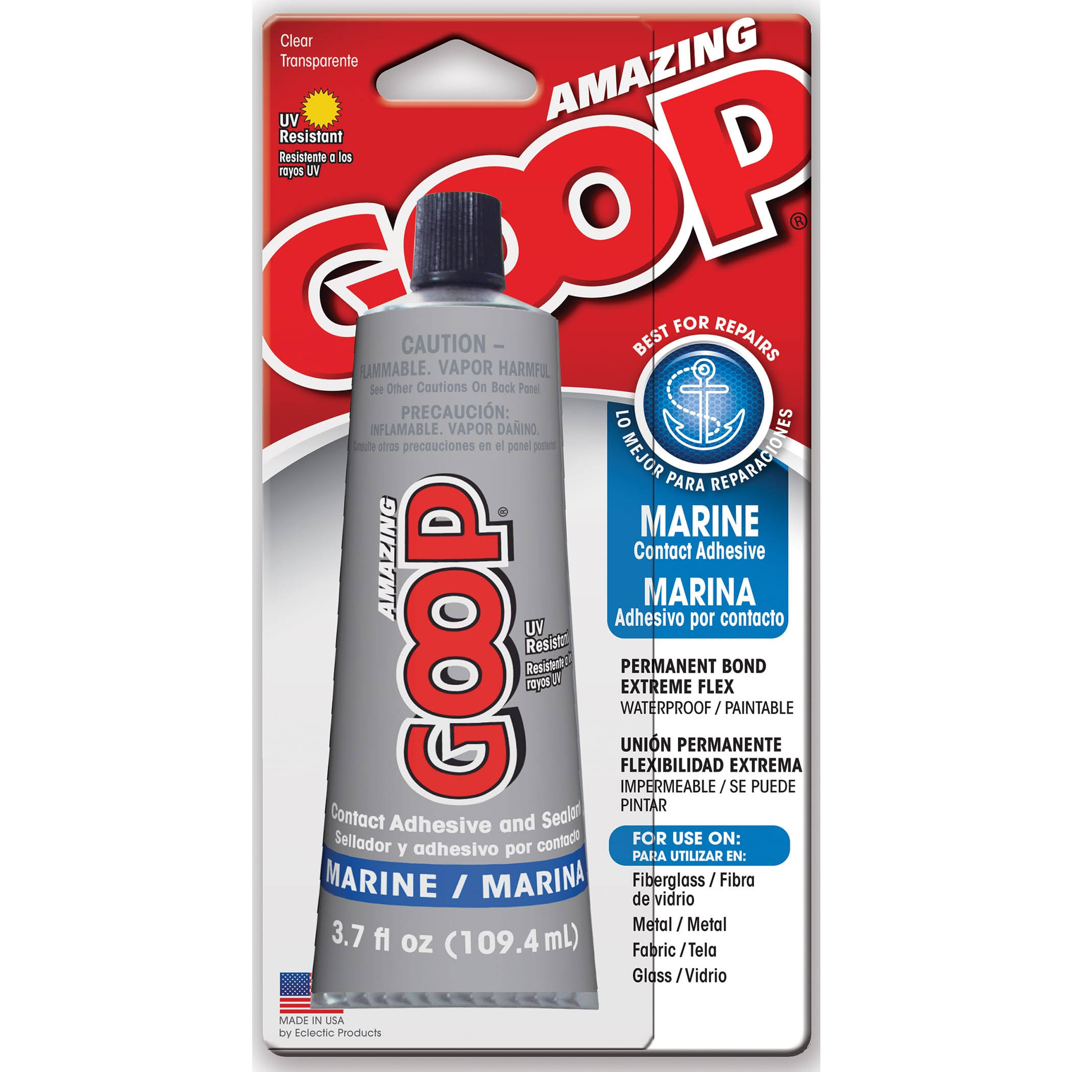 Goop Marine Clear Contact Adhesive - 3.7oz