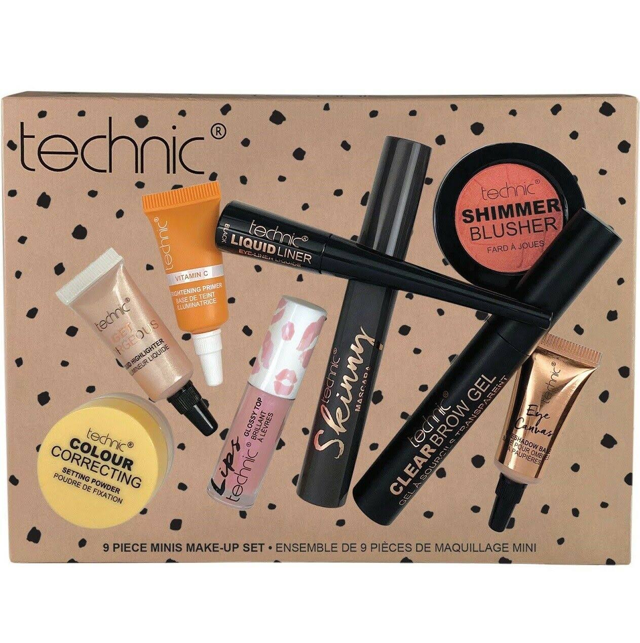 Set, 9 Products - Technic Cosmetics Mini Makeup Set