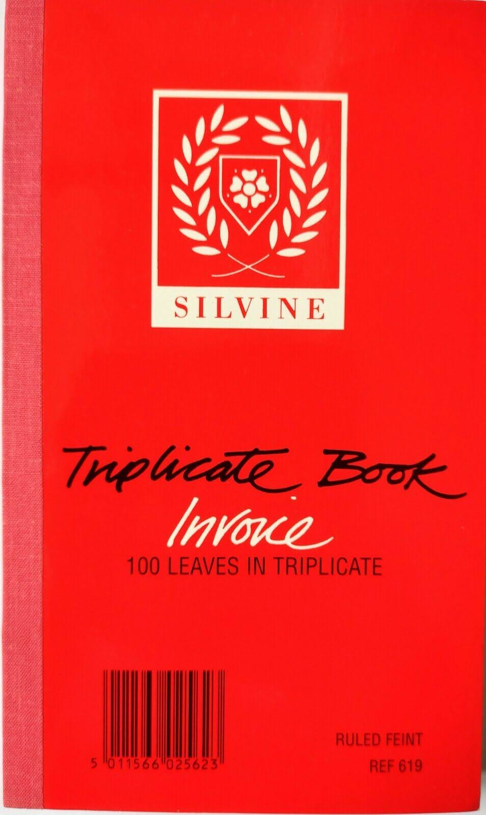 Silvine  Triplicate Invoice Book