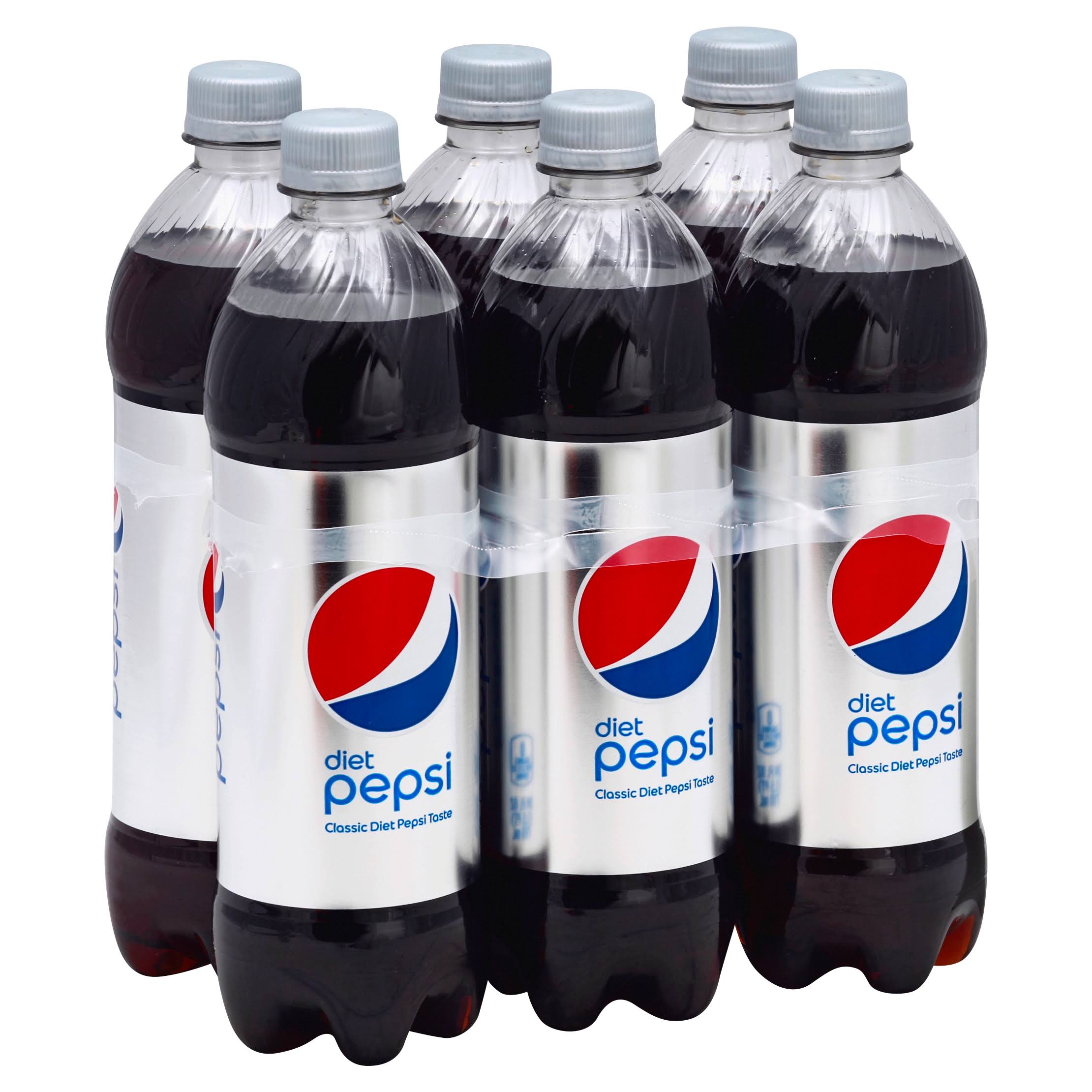 Diet Pepsi Soda - 6pk, 24oz
