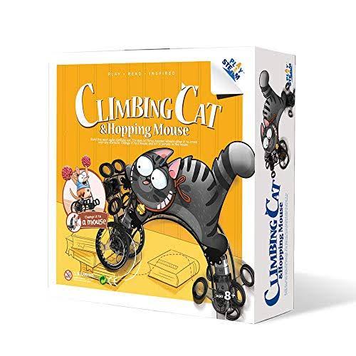 PLAYSTEAM Climbing Cat & Hopping Mouse