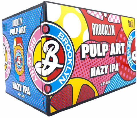 Brooklyn Beer, Hazy IPA, Pulp Art, 6 Pack - 6 pack, 12 oz cans