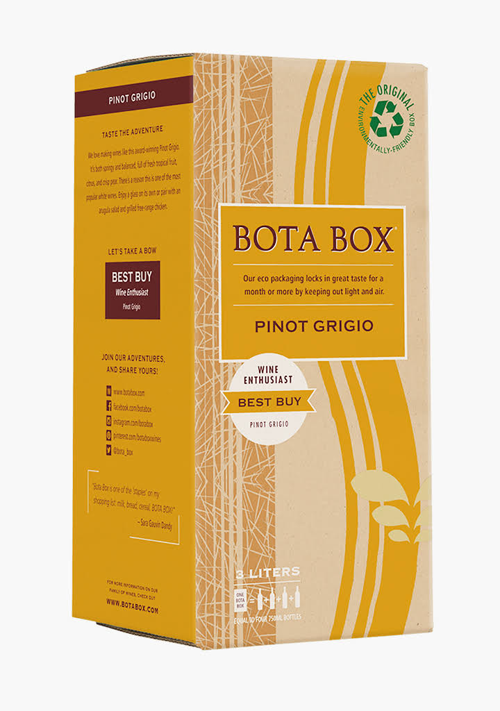 Bota Box Delicate Pinot Grigio - 3l