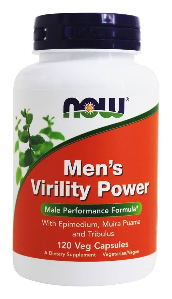 Now Foods Men's Virility Power - 120 Capsules