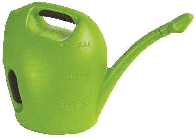 Southern Patio Watering Can,1.5 Gal Green