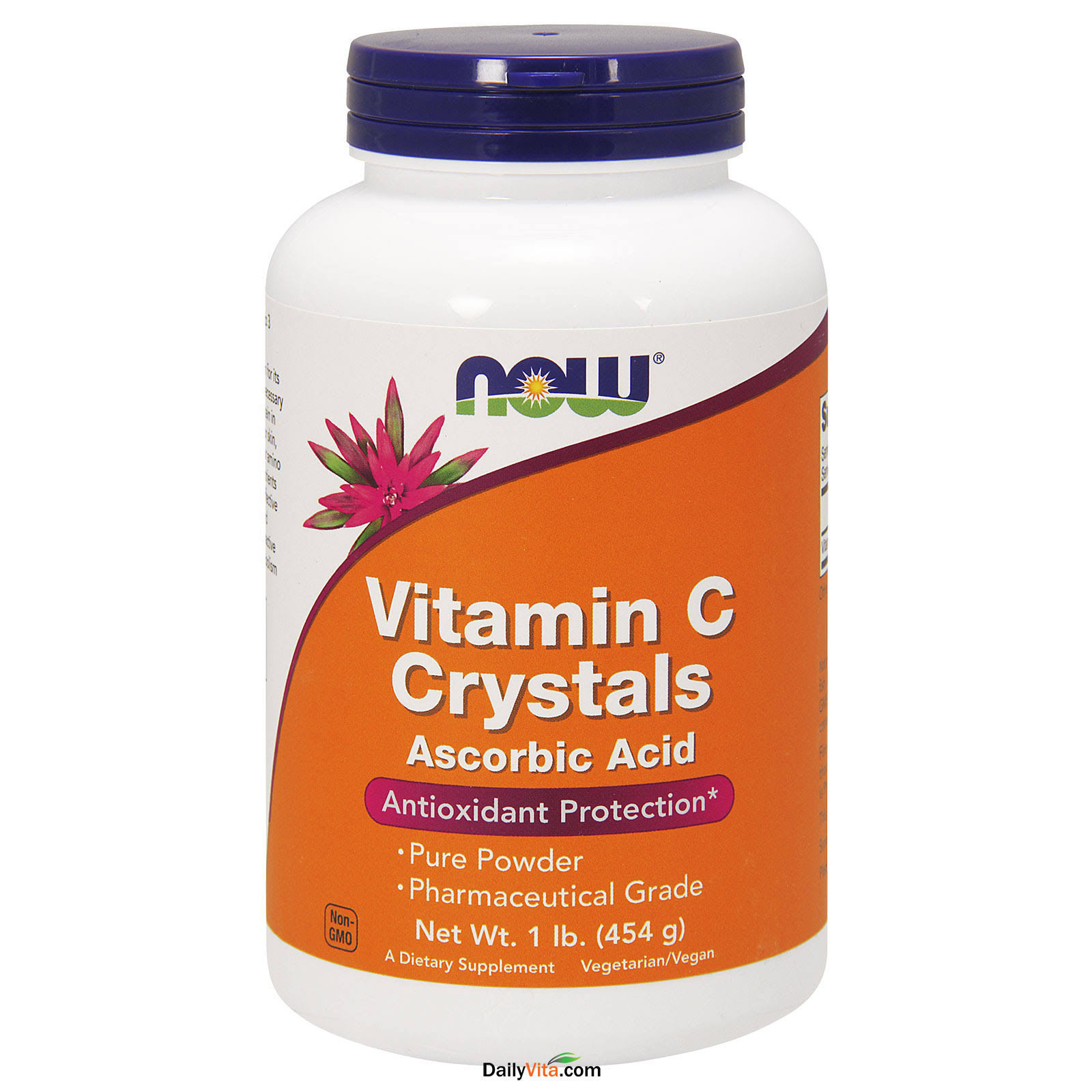 Now Foods Vitamin C Crystals - 454g