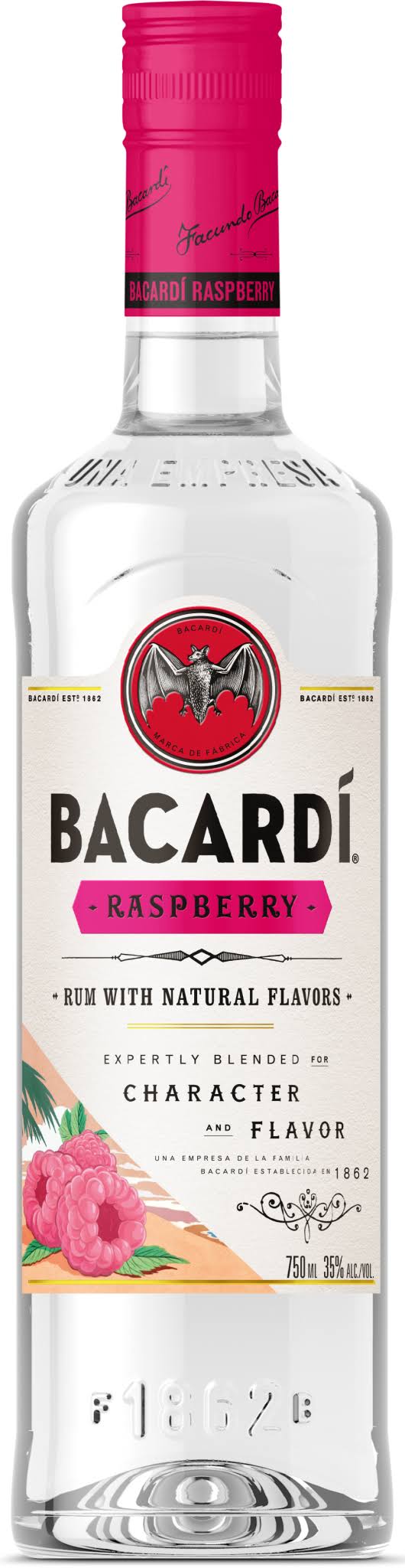 Bacardi Raspberry Rum 750ml