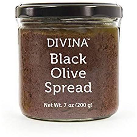 Divina Black Olive Spread, 7 Ounce