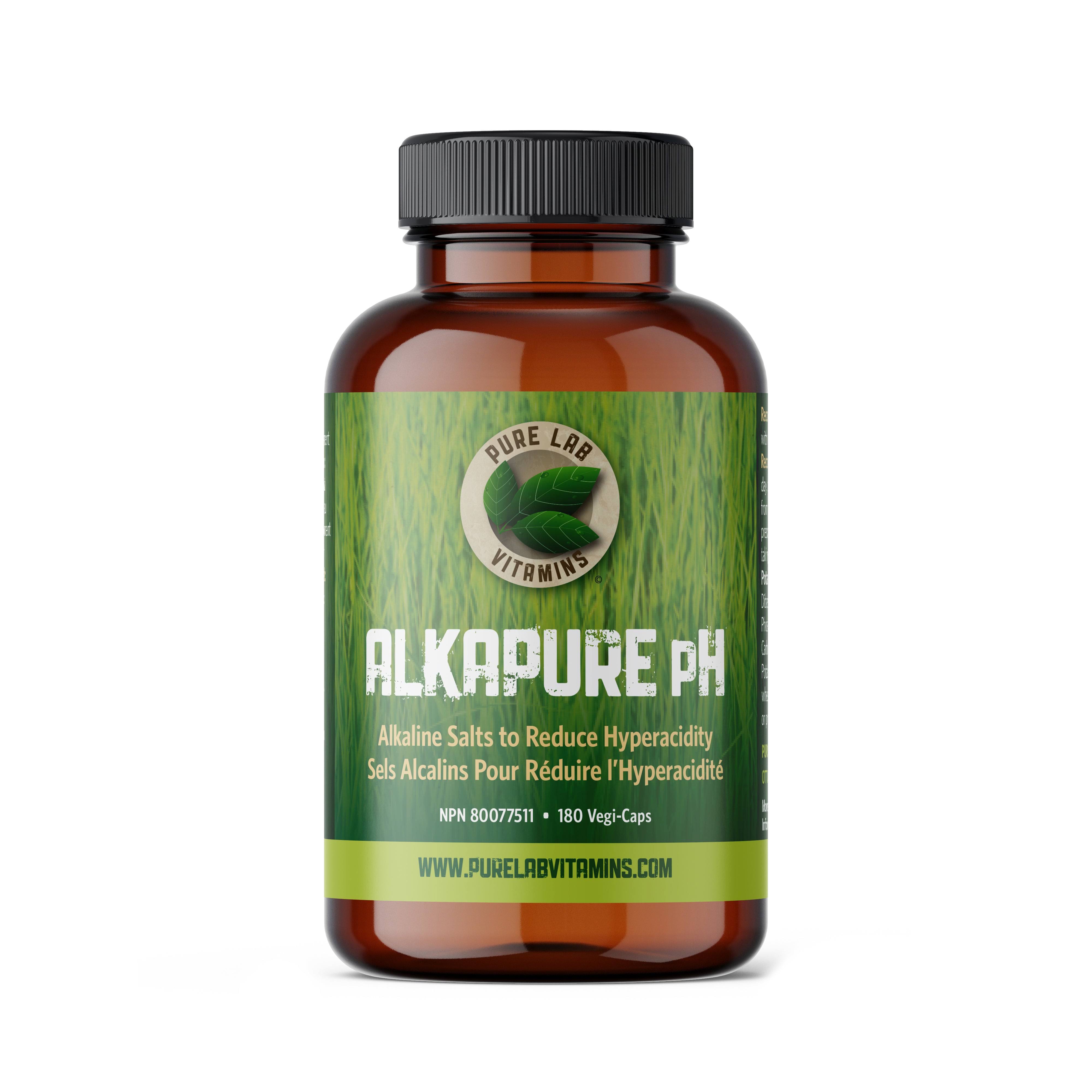Pure Lab Vitamins AlkaPure pH 180 Veggie Caps