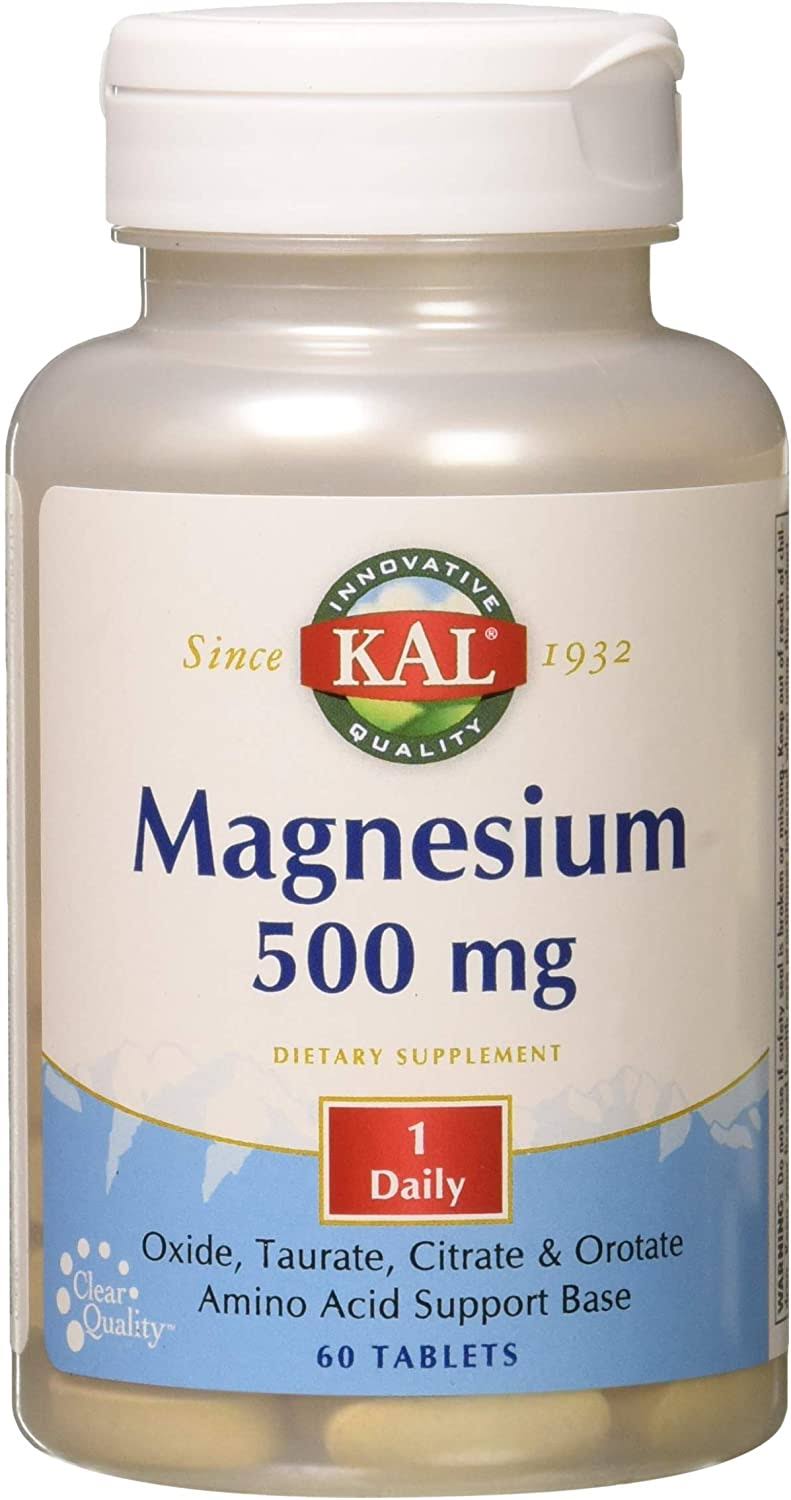 Kal Magnesium Supplement - 60ct, 500mg