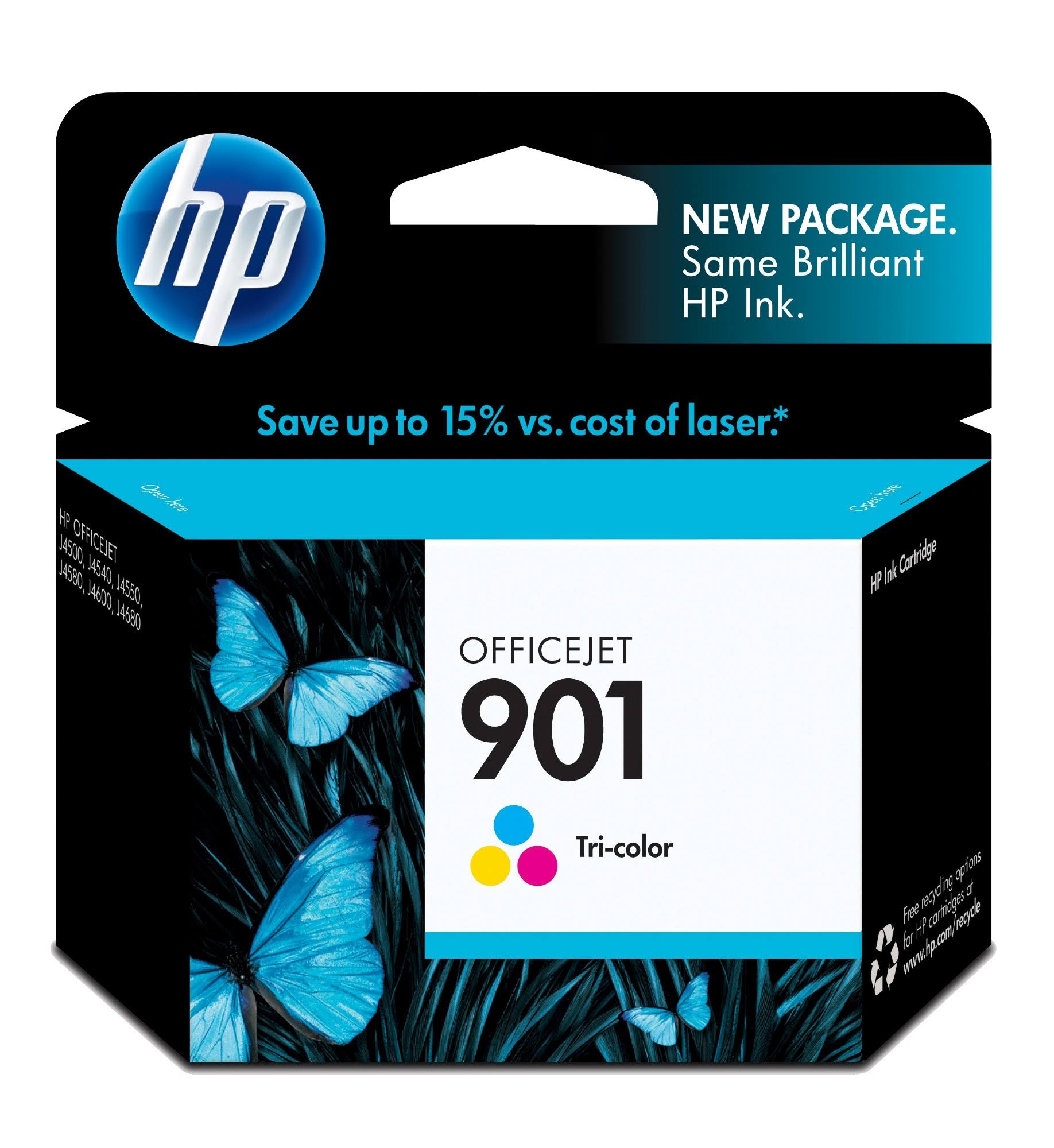 HP 901 Ink Cartridge - Tri Color