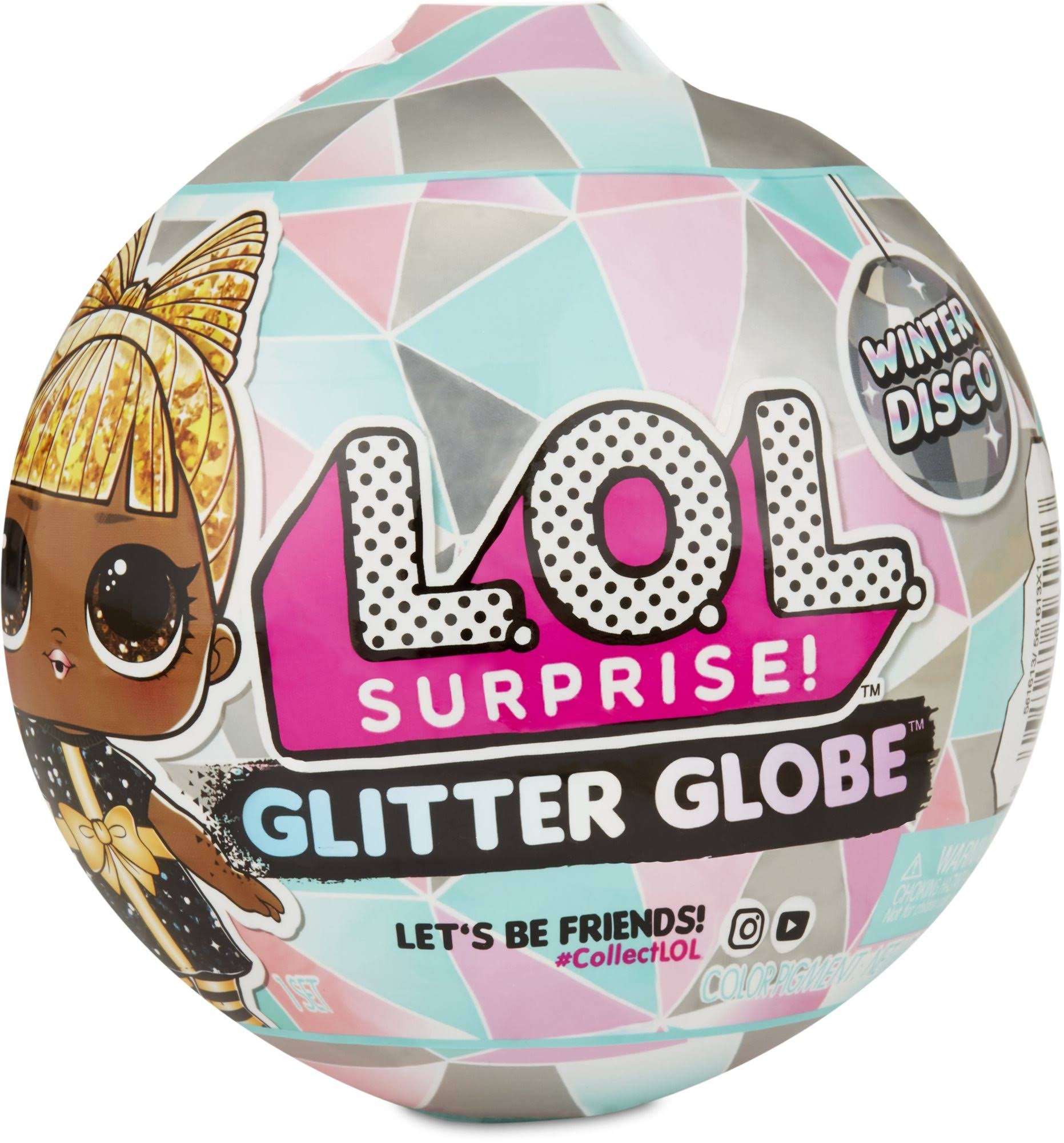 L. o. l. Surprise! Glitter Globe Doll - Winter Disco Series With Glitter Hair